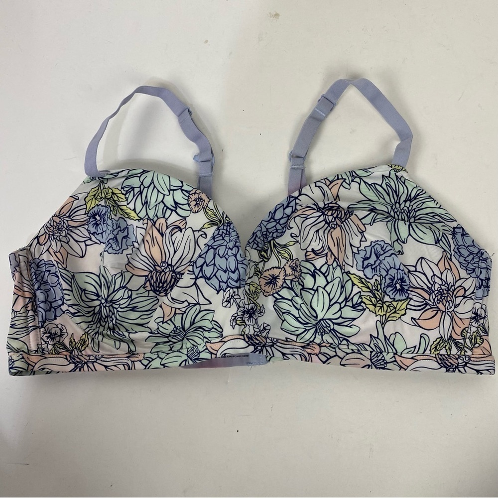 Kindly floral padded bra 38C